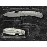 Ніж складаний Weknife Inmate WE23096B-1 — Photo 41