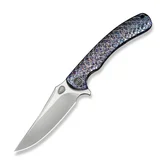Нож складной туристический Weknife Dracarys, (9.1 см) Böhler M390 / титан 6AL4V пламенный — Photo 10
