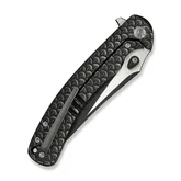 Ніж складаний туристичний Weknife Dracarys, (9.1 см) Böhler M390 / титан 6AL4V чорний — Photo 14