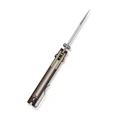 Нож складной карманный Civivi Yonder Clip Point (7.3 см) 14C28N / Wood and Brass натуральный — Photo 18