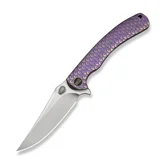 Ніж складаний туристичний Weknife Dracarys, (9.1 см) Böhler M390 / титан 6AL4V фіолетовий/золотий — Photo 10