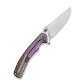 Ніж складаний туристичний Weknife Dracarys, (9.1 см) Böhler M390 / титан 6AL4V фіолетовий/золотий — Photo 11